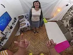 Sissy Hairy Mature Sucks Cock Then Fucks Doggystyle Hard