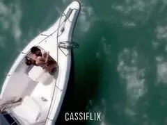 Cassiana pounds three huge cocks bareback swallowing tons of cum!