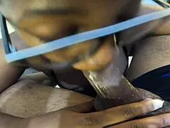 met this guy on dating app and let him throat fuck me til huge facial cumload