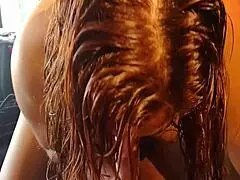 chubby mexican milf putona screams licking fat ass shaking in dress