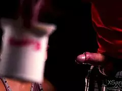 hey blind girl wanna taste this mystery cock game with your friend?