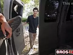 hungry milf hunts cock on wild reverse bangbus ride!