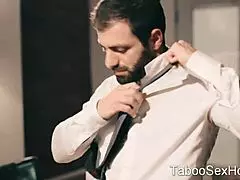 ever wonder how boss bends blonde milf over desk for office pussy pounding?