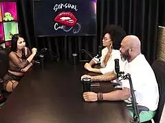 tifany rocha's sensual cast peaks in part 6 with outdoor interracial toy play and cuckold tease on sheer red