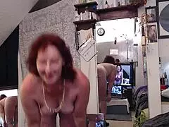 DAWNSKYE1962'S Tight Jeans Hugging Huge Butt!