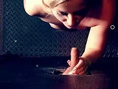 Wendy Raine Begs Gloryhole Cocks To Blast Facials On Her Pretty Face!!