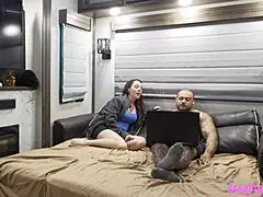 How'd chat roulette end with step-bro popping my cherry taboo creampie