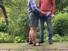 Chubby hairy milf bends over tight pussy for cum on big ass roleplay