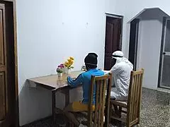 damn, this latino guy and his arab buddy hit colombia, and he hooks up with their hot waitress