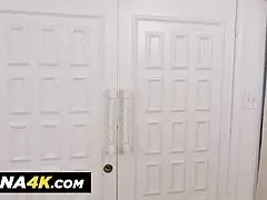 Tiffani Madison Ditches Dildo for Friend's Mom Pounding in Doggy and Cowgirl