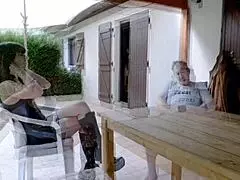 producer joins housekeeper for anal squirting threesome surprise