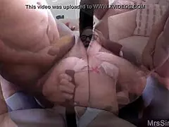 one chubby brunette milf unleashes bukkake chaos with massive toys and squirting blasts