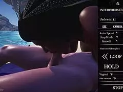 Heart-Pounding Beach Fuck Big Ass Black Milf Takes Huge White Cock Deep