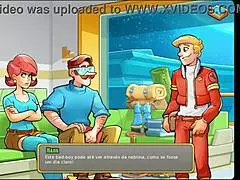 in space rescue ep 17 i helped new petite milf characters escape