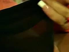 i cant believe im in a threesome with two asian milf sluts fingering each others shaved gaping pussies