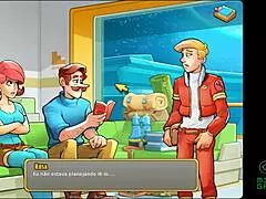 in space rescue ep 17 i helped new petite milf characters escape