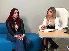 shairapsychosex, ready for christyevansx's horny redhead lesbian therapy session?