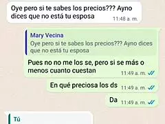 chat with doña mary as she sends dancing nude videos