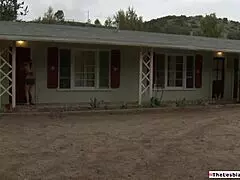 brunette babe licks milf pussy until explosive squirting orgasm in hot lesbian play