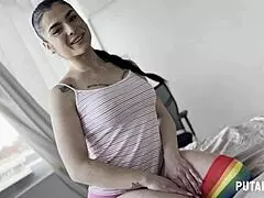 voluptuous tattooed nadja hot chats then gulps torbe's cum down her throat 😋🔥