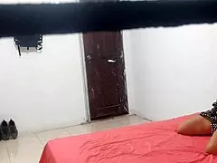 wanna watch the hidden cam catch his cuckold wife fucking her lover in bedroom?
