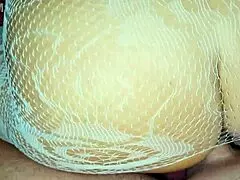 I'm quietly pounding my stepmom's wet pussy in secret