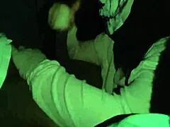 bbw mature wife gives wet sloppy nasty deepthroat blowjob to bbc in mask cosplay 💦😈