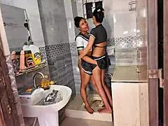 Milf And Teen Babe Take Turns Getting Fucked In Wild Threesome