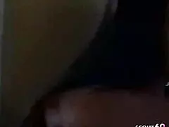 Sexy Asian mature cougar housewife seduces gardener boy for rough cheating interracial fuck then masturbates with his cum on pussy