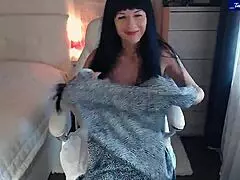 what if tamarra roman's teasing strip and clit caresses in stockings lead to that sweet vibing orgasm?