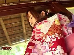 naughty hitomi oki teases with blowjob then fucks hard and wild