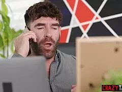 dominant big ass milf jewelz blu takes on two monster cocks in wild threesome action