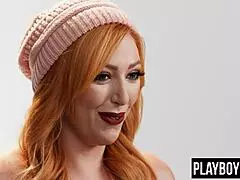 bbw redhead lauren phillips spreads legs wide fingering her hairy mature pussy to squirting orgasm closeup