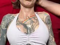 oiled sasha big boobs milf tantric massage turns hardcore facial