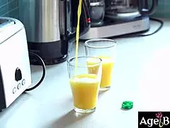 Grandma Jennyfer Blows And Licks Rob's Cock Distractingly