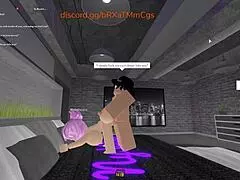 roblox teacher spreads legs for virgin student's horny cock pounding