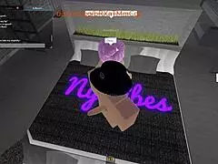 roblox teacher spreads legs for virgin student's horny cock pounding