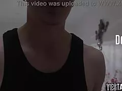 Curvy Ebony Spider Woman Gulps Neighbor's Monster Cock in Threesome Blowjob