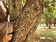 Luna Oliveira flaunts her ass for public anal in forbidden spots then pees post-orgasm