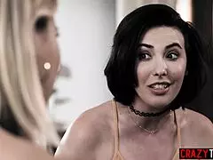 Milf Casey Calvert licks teen Paige Owens' pussy with her perfect big ass