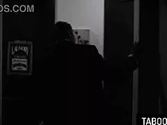 Can this redhead wife handle BBC while hubby's tied up watching?