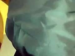 Madura Caliente Flashes Big Ass Tease In Leggings Dirty Talk Strip