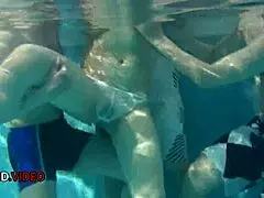 wanna see suzuna komiya's big tits tease before poolside blowjob? 