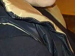 Madura Caliente Flashes Big Ass Tease In Leggings Dirty Talk Strip