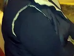 Madura Caliente Flashes Big Ass Tease In Leggings Dirty Talk Strip