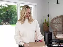 nicky rebel preps lilly james' asshole for intense pounding action