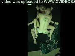 this czech tattooed couple goes for a birds-eye sensual orgasm fuck right in the bedroom