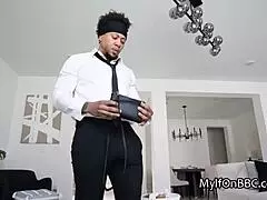 Cheating wife gigi lubes her tight asshole prepping for massive bbc pounding