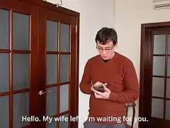 busty redhead milf cheats with stranger's rough anal in hotel squirting orgasm