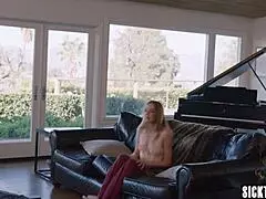 Big ass MILF Siri Dahl licks pussy with Haley Reed after masturbation tease